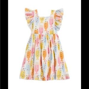 Pink Chicken
Girls' Elsie Ice Cream Print Dress